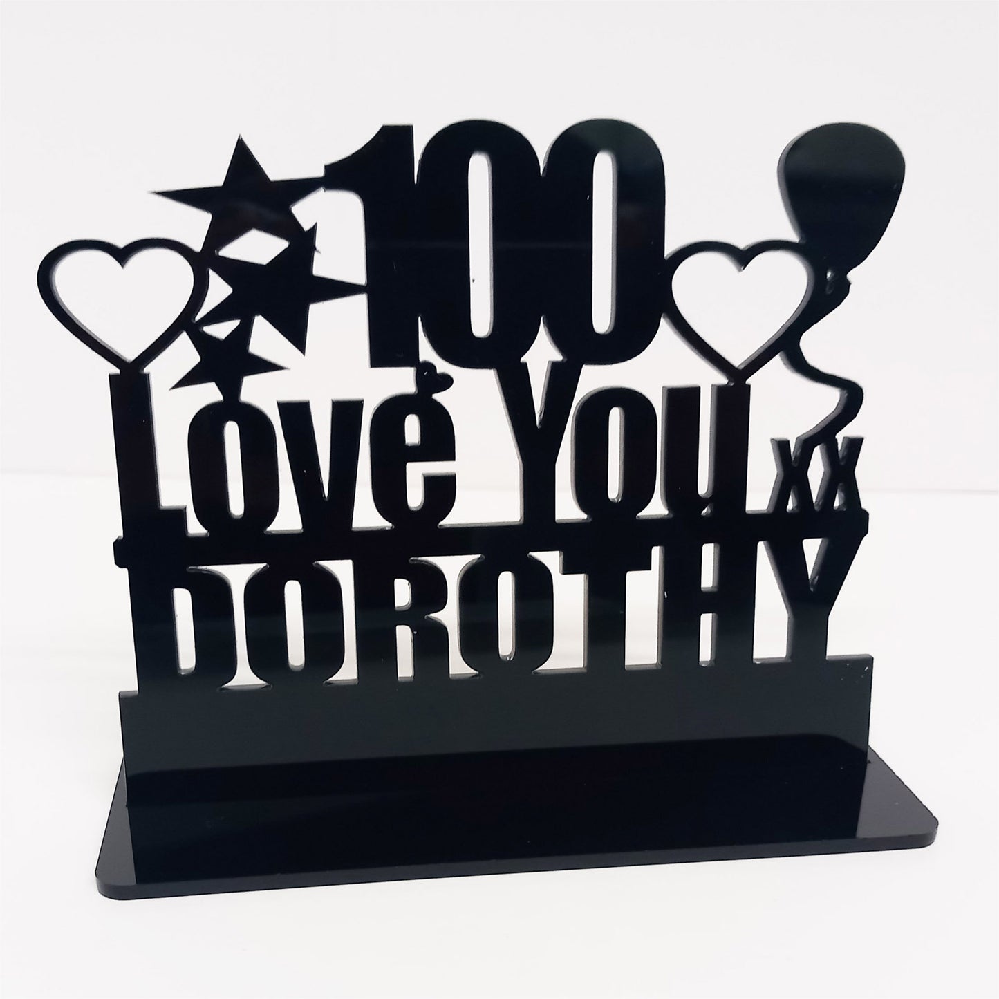 100th Birthday Gift - Love You Theme