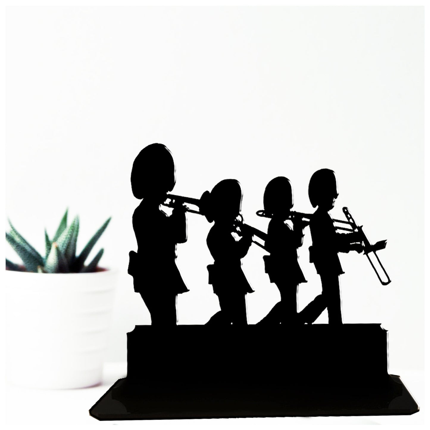 Acrylic personalised british guards army band gift ideas for army lovers. Standalone keepsake ornaments.